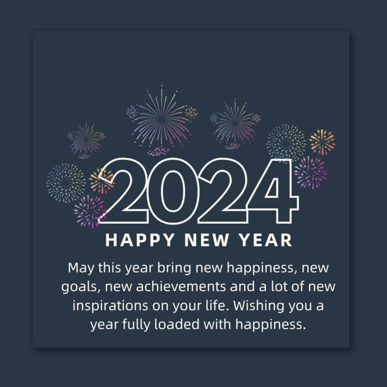 100+ Happy New Year 2025 Statuses for FB & WhatsApp (Images+Captions) Hug2Love