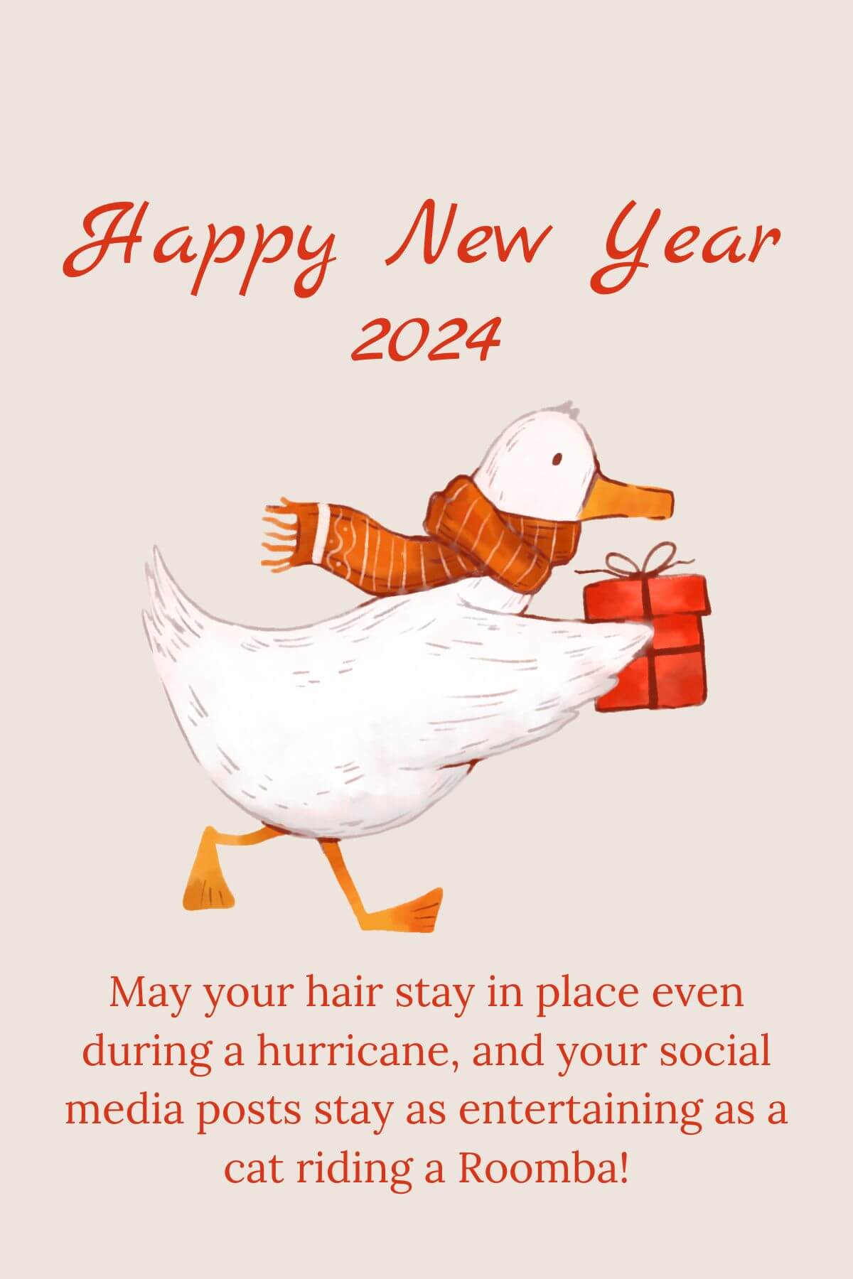 Best Funny Happy New Year 2024 Wishes