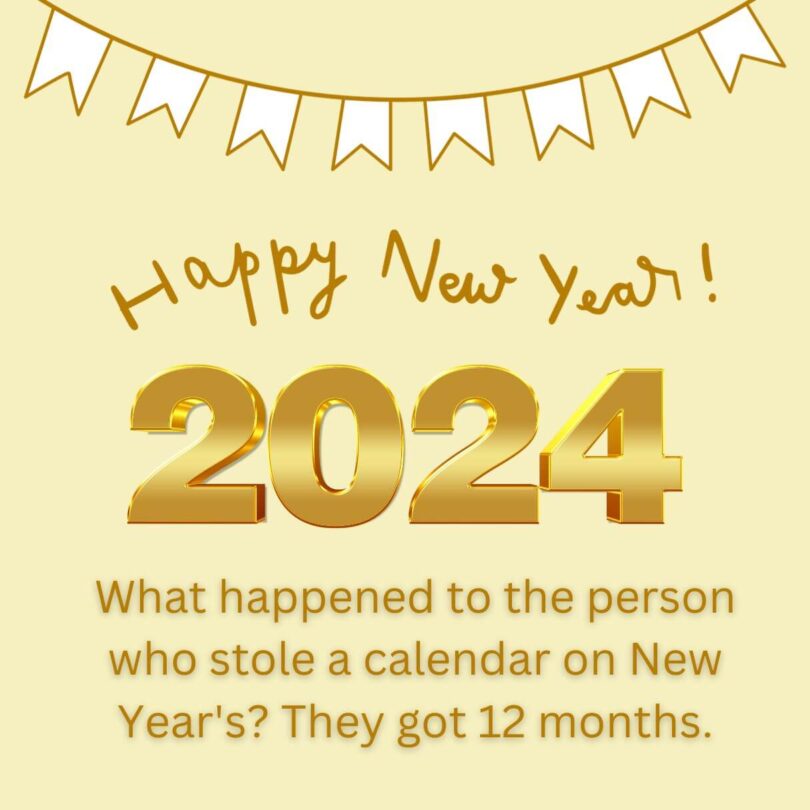 100+ Funny New Year 2025 Jokes (Funny Wishes) Hug2Love