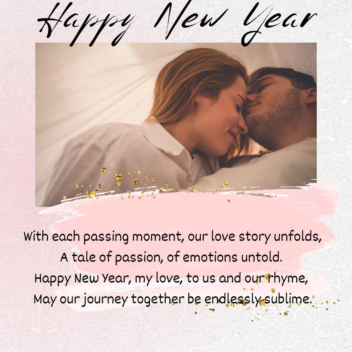 New Year Romantic Poems 2024 For Him