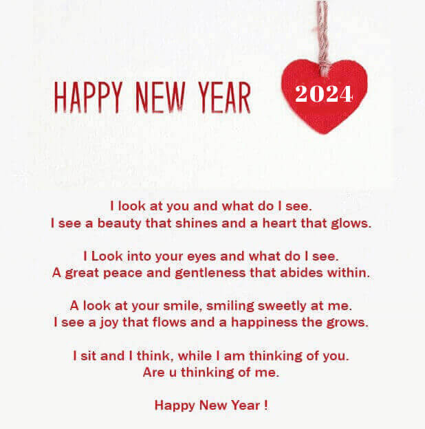 Romantic New Year 2024 Poems