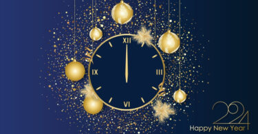 New Years Eve Clock 2024