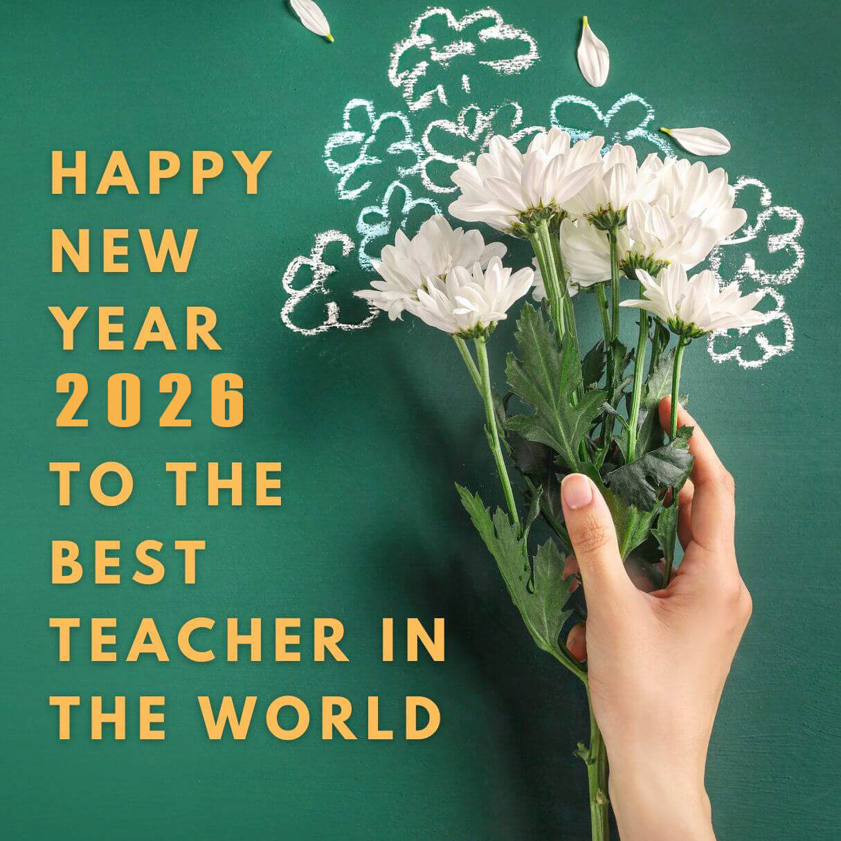 2026 Happy New Year Wishes To The Best Teachers