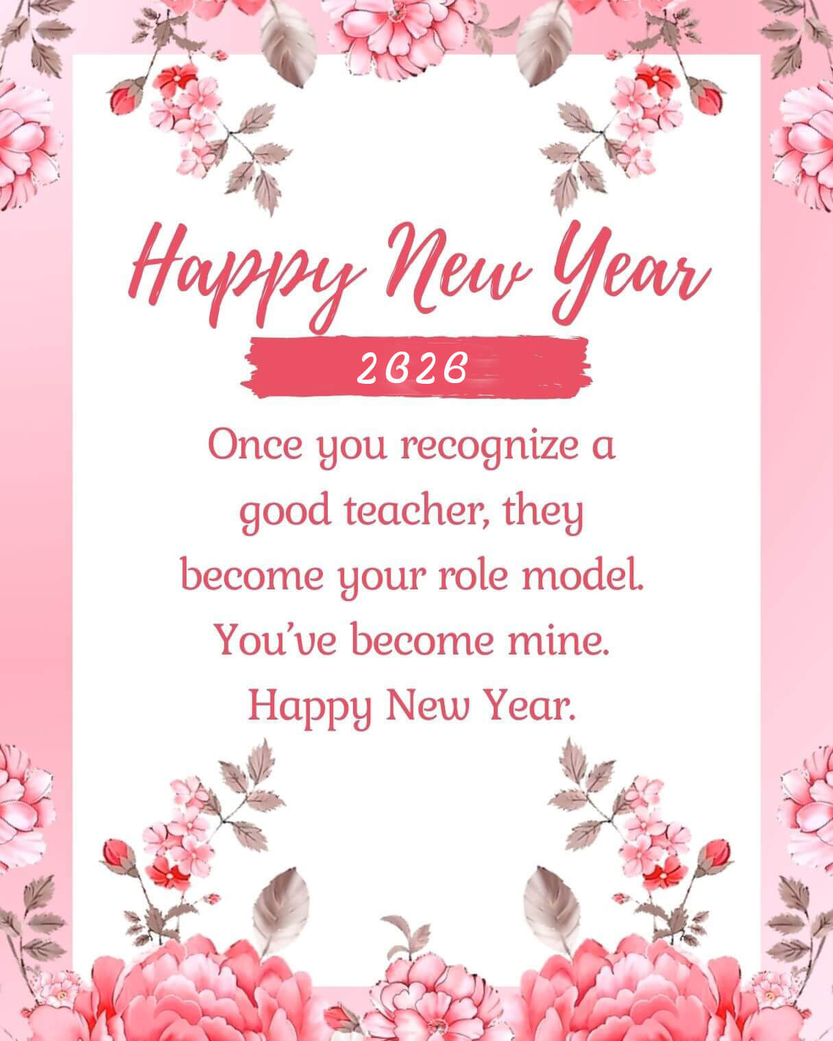 Happy New Year Wishes For Teachers 2026