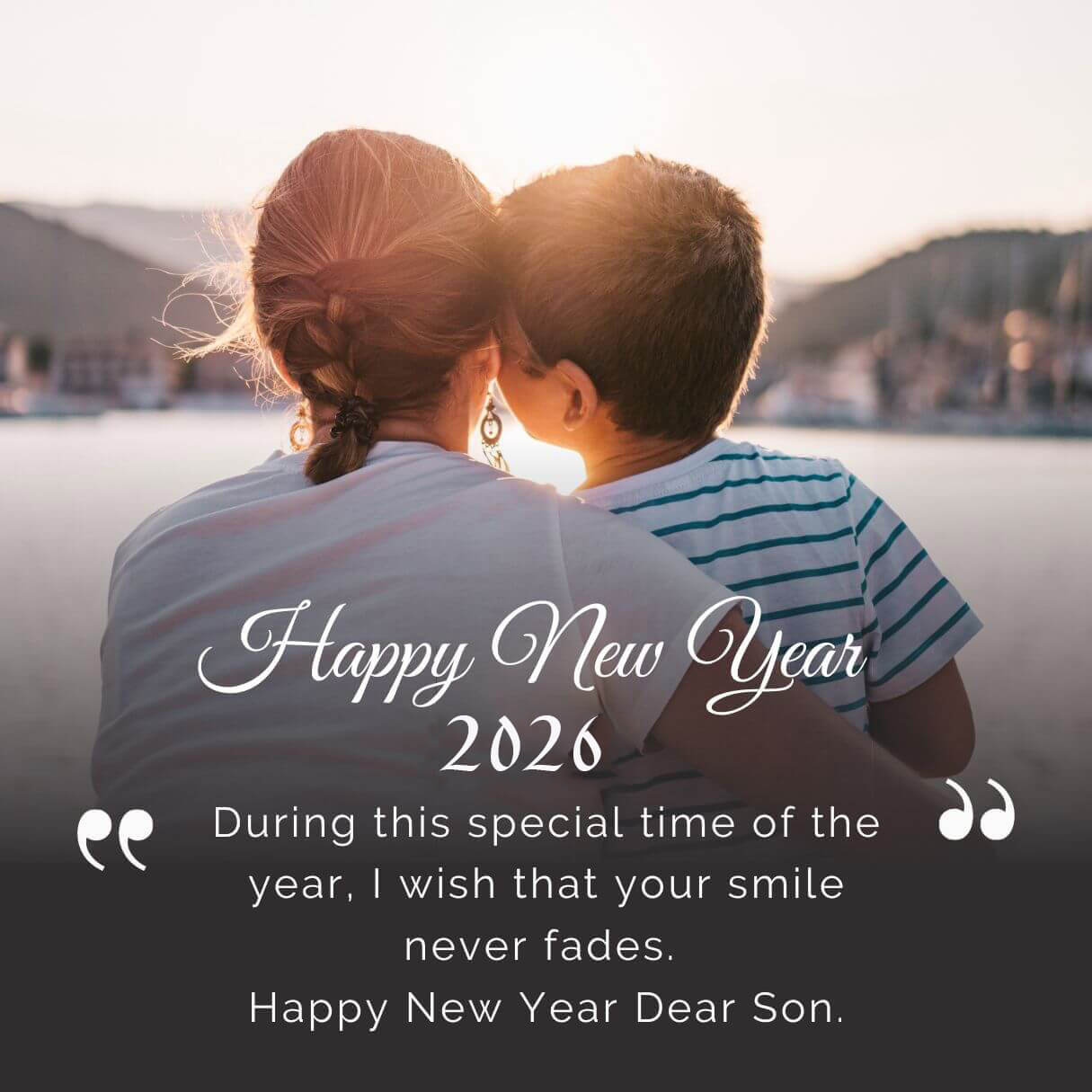 2026 Happy New Year Wishes Dear Son